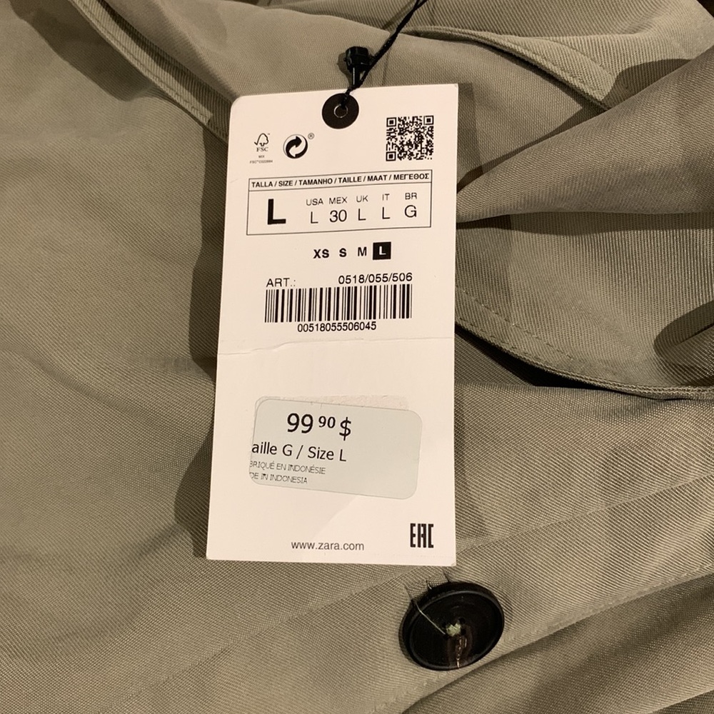 Zara trench coat - Picture 5 of 7